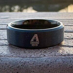 Arizona Diamondbacks MLB Titanium Ring 8mm